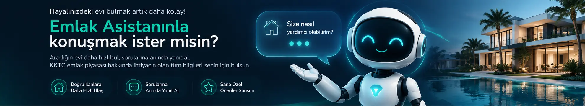 KKTC Emlak Yapay Zeka Asistanı